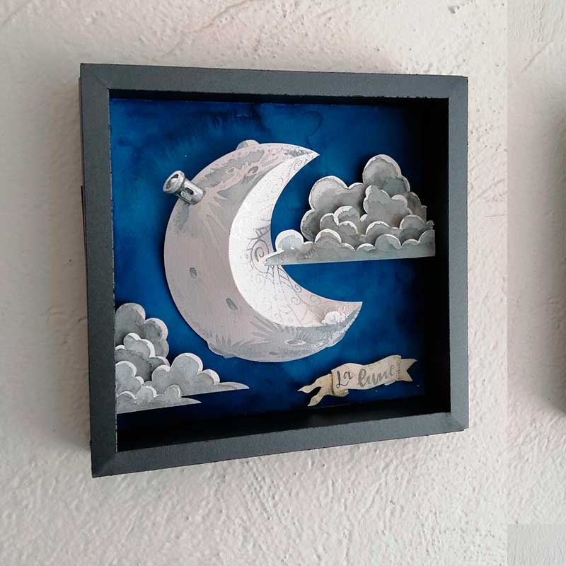 Cuadro de la luna